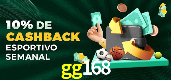 10% de bônus de cashback na gg168